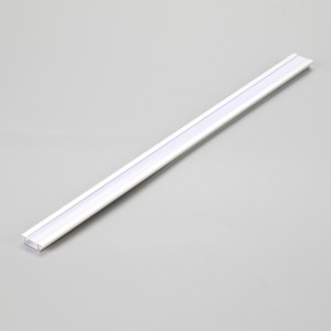 1M infälld LED-ljusprofil i aluminium för LED-remsbelysning med täcklängd anpassad