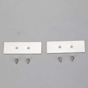 Två sidobelysning aluminium LED-profiler för flex LED, LED-profil aluminium 2 sidobelysning för LED tejpbelysning