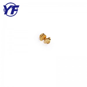 Professionell precisions CNC svarvbearbetningstjänst maskinbearbetad mässing reservdel från Kina