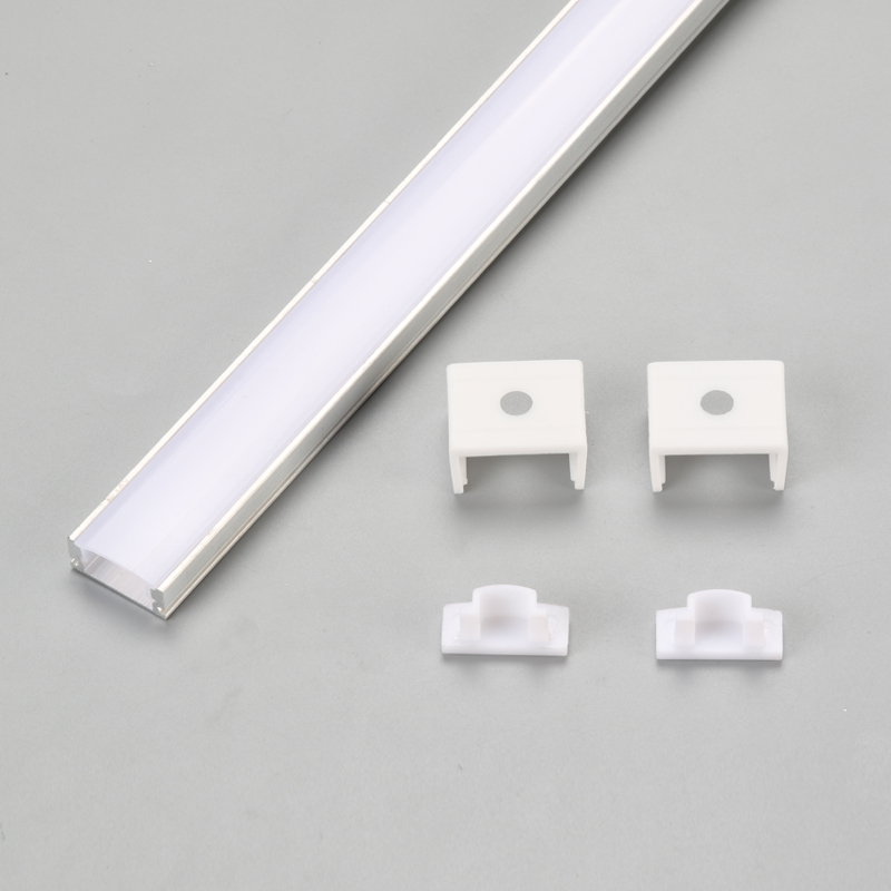 LED-aluminiumprofil LED-remsa, SMD5050 LED-ljusstav, aluminium LED-profil Ljus, LED-ljusprofil