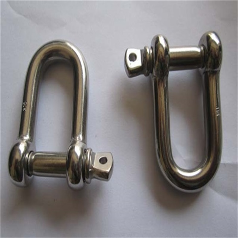 European Type Bow Form Rostfritt stål Shackle