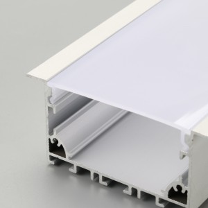 Linjärt hus LED infälld belysning LED-remsa aluminiumprofil
