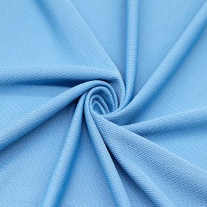 Sportstickad polyestertyg