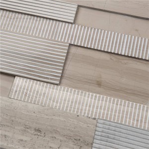 HF-9 Rabattpris Modestrip Dekorativ ytterväggbeklädnad Mosaik Keramisk mix Naturstensten