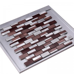 Elektrolytisk glasblandning aluminiumlegering mosaikplatta HLC31