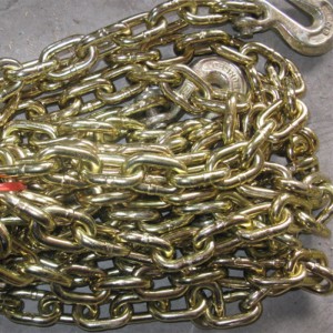 G70 bindekedja med 2 Clevis Grab Hook