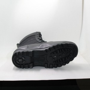 Black Military Combat Army Stövlar för män