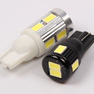 T10 kil W5W 168 194 6SMD 10SMD 5730 autolampor ersättningslampor