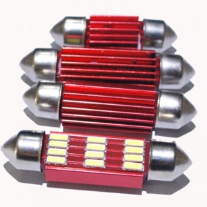 canbus felfri 4014 12smd 31mm 36mm 39mm 42mm led festoon