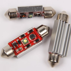 CREE 3W 36mm 12v feston leda glödlampor ledde läslampa bagagerumsljus