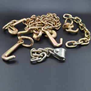 G70 smidd Mini J-krok med svetsad gul gul platta