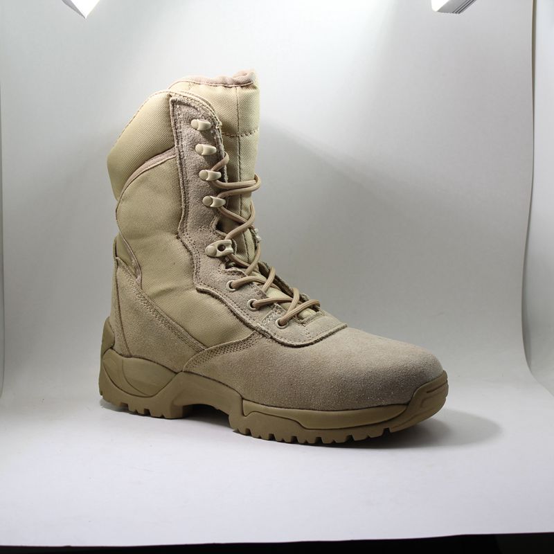 Höga ankel mocka läder Militära öken Combat Boots