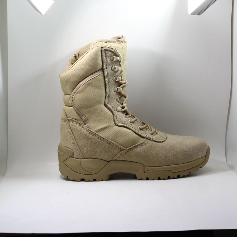 Höga ankel mocka läder Militära öken Combat Boots