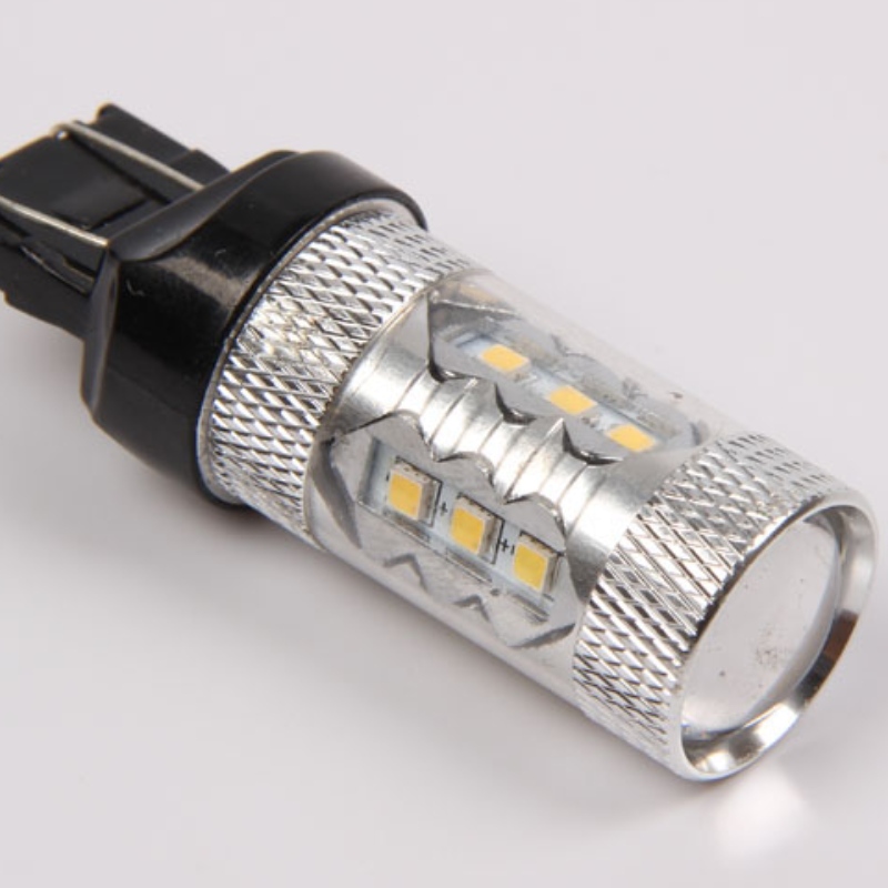 högeffekt 15W SamSung 2323smd billampor t20 7443 led bromsbelysning