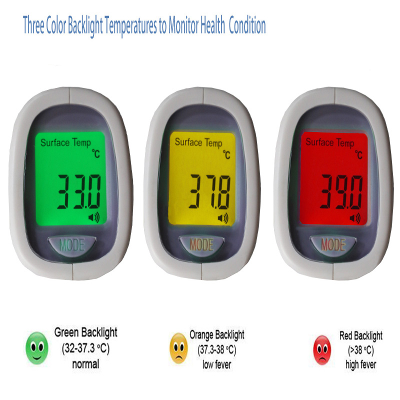 Sensor-Baby-Contact-IR-strålning-termometer