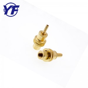 Högprecisionstryck Anpassade små metalldelar snabbhydraulisk koppling