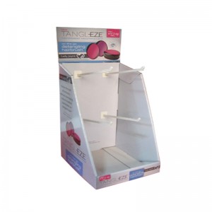 Försäljningsplats Anpassad kartong bänkskärmskärmstativ