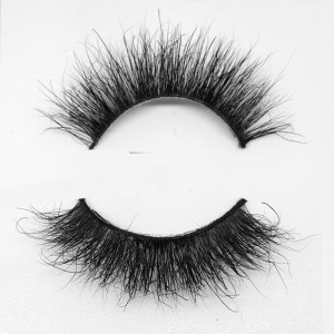 3D Mink-ögonfransar