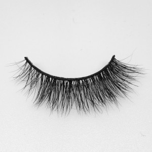 3D Mink-ögonfransar