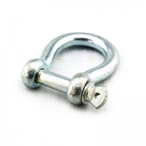 European Type Galvanized Large Bow Shackle