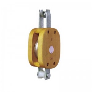 Vanlig träblock-singel med bojan