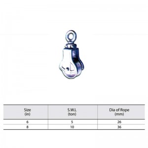 Prova Net Block Hot Dip Galvanized Trawling Block