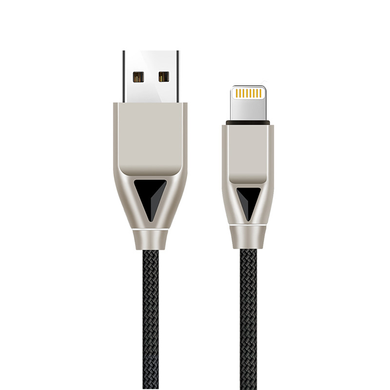 KPS-8449CB nylon USB-kabel -diamond typ-c / belysning / mikro