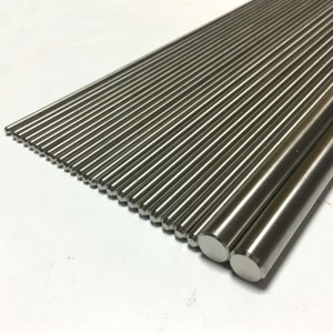 Ren rund volframstång med hög densitet