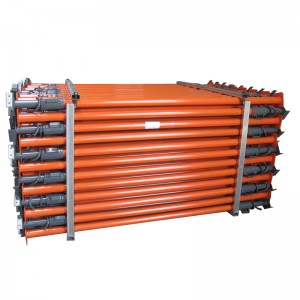 Pulverlackerat ställning Justerbart stål prop