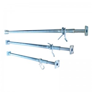 Hot Dip Galvanized Stillas Justerbart stål Prop