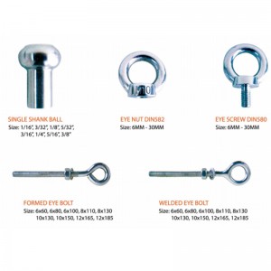 316 Smidd DIN582 Ringmutter