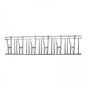 Galvaniserad nötkreatur Huvudlås Nötkreaturstaket