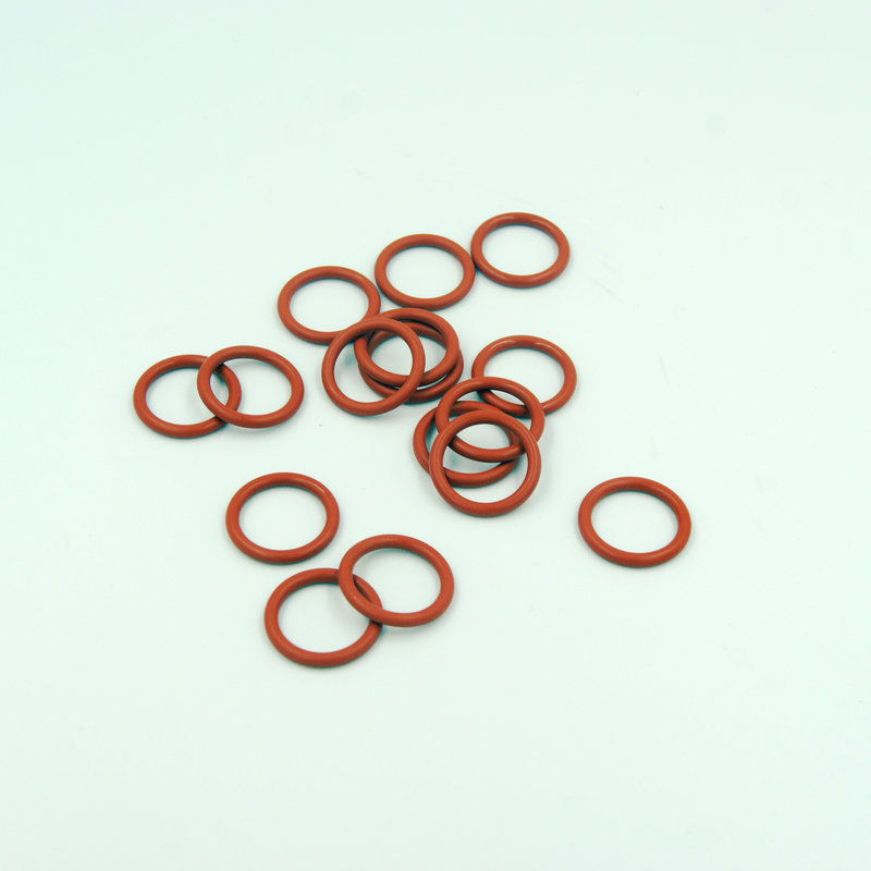 Värmebeständig röd färg FKM gummi O-ring för Auto-motorer