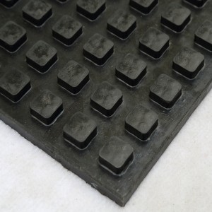 Neopren gummi golvmatta av gummi fotmatta av hög kvalitet för hotell