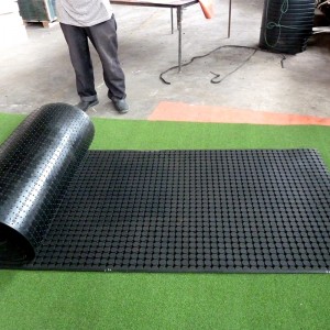 Nitrilgummigolvringmatta av hög kvalitet för gräs