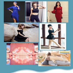 Polyester spandex tyg