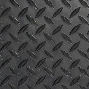 Sköldpaddsmönster kanal ko bädd gummistabil arkrulle för jordbruk