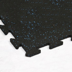 Halkfri färgstark täckmatta för färgrik fitnessutrustning