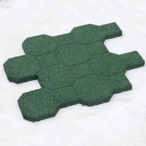 Anti-glidgummi golvplatta matta för sport