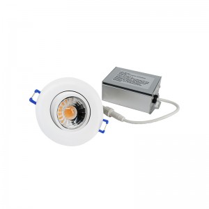 4-tums Gimbal-infällda lampor