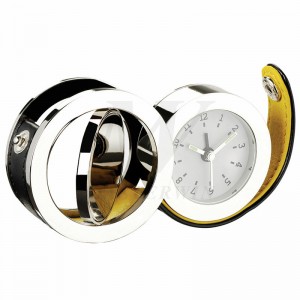 Reseväckarklocka med snurrande fotoram_87560