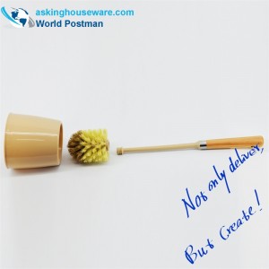 Akbrand toalettborste Strandhandtag med skålhållare