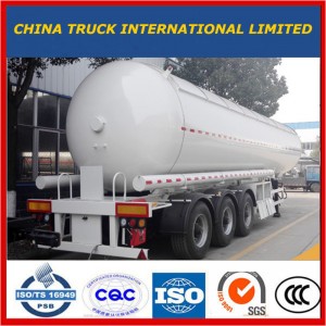 Hotsales helt ny 50CBM gaslagringstank 120cbm LPG Tank Semi Trailer