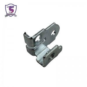 stansning av metallmonteringshylla u-formad väggfäste