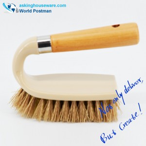 Akbrand Beach handtagskrubbborste med fyrkantigt bräde