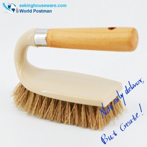 Akbrand Beach handtagskrubbborste med fyrkantigt bräde