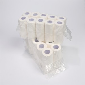 Oblekt bambusmjuk toalettrull Vävpapper Toalett / rullepappertoalett