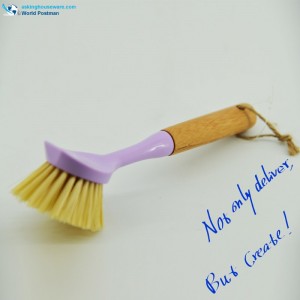 Akbrand Bamboo Handle Dish Cleaning Borste