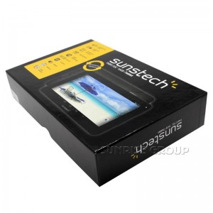 Dongguan Partihandel anpassad design Täck-off kartong sunstech Radio Packaging Box