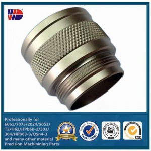 Anpassad CNC-bearbetningstjänst CNC-bearbetningsdel för kamera